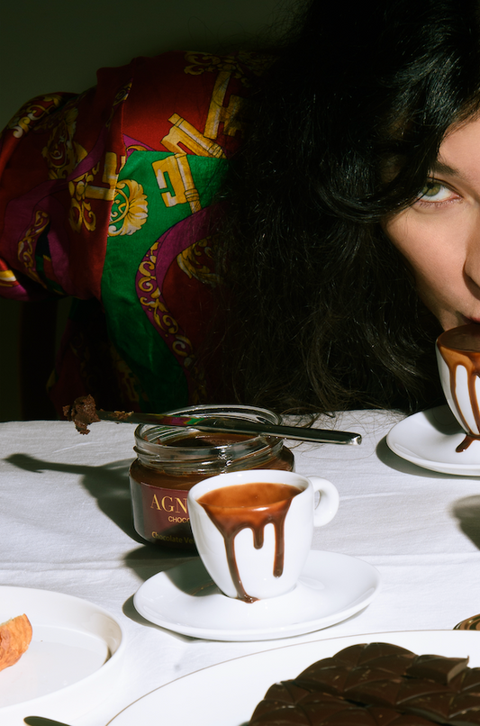 RIBOTAS LEIDIMAS. Karališkas baravykas - karšto šokolado desertas