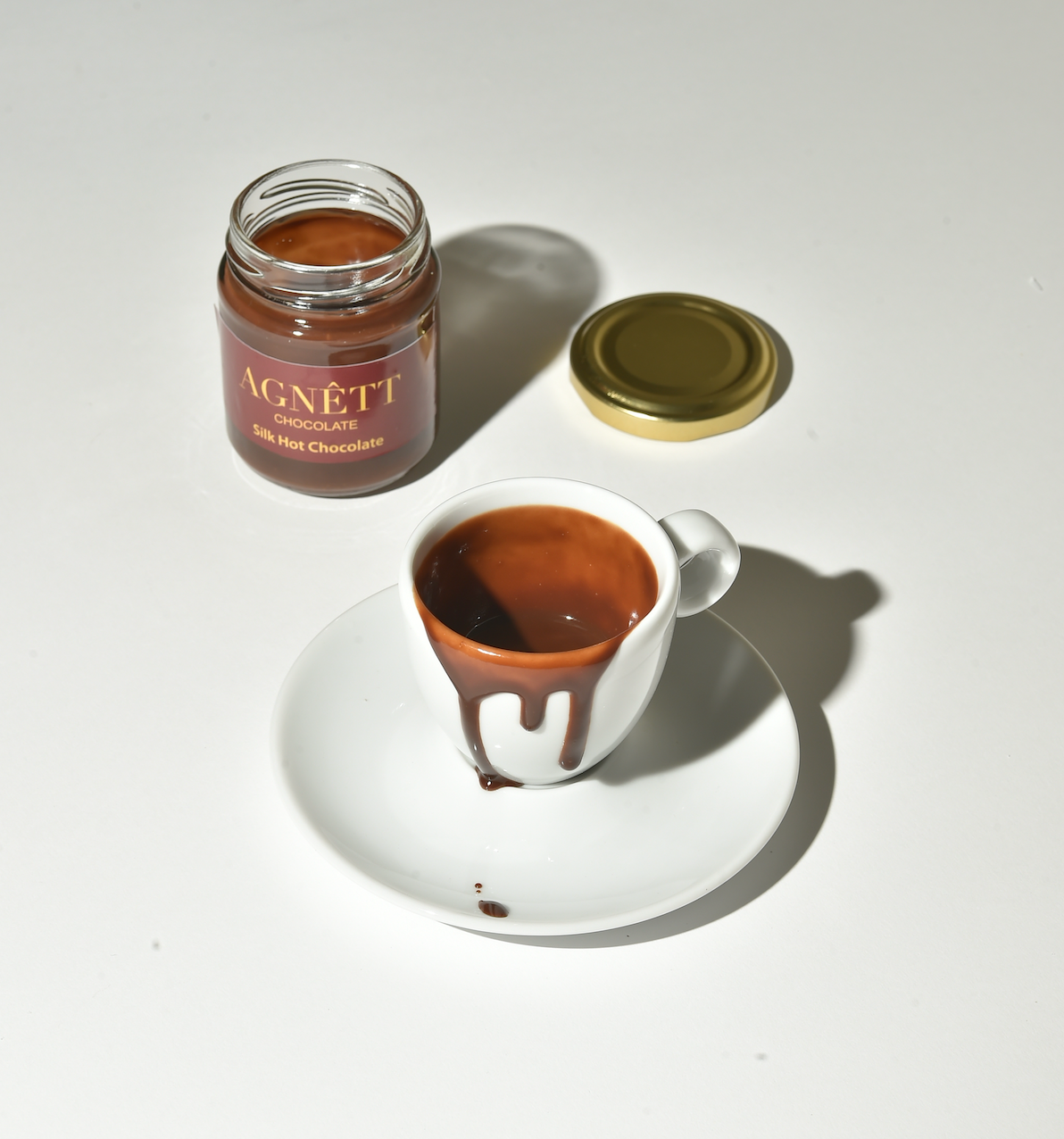Royal Porcini Mushroom - Hot Chocolate Dessert with a Mini Ceramic Cup